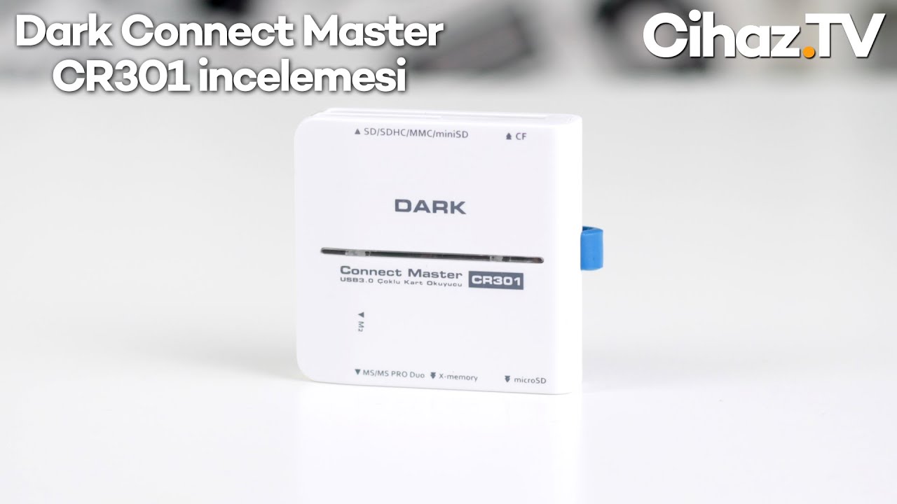 Dark Connect Master CR301 inceleme (Video)