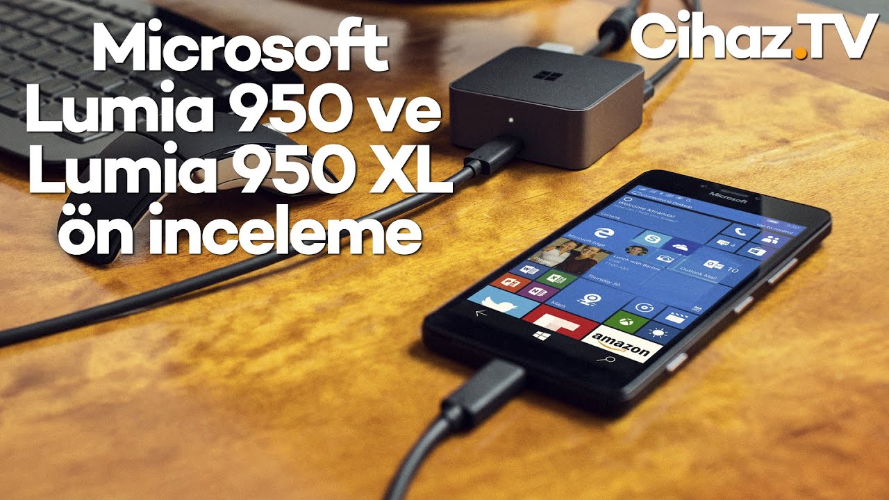 Microsoft Lumia 950 ve Lumia 950XL ön inceleme