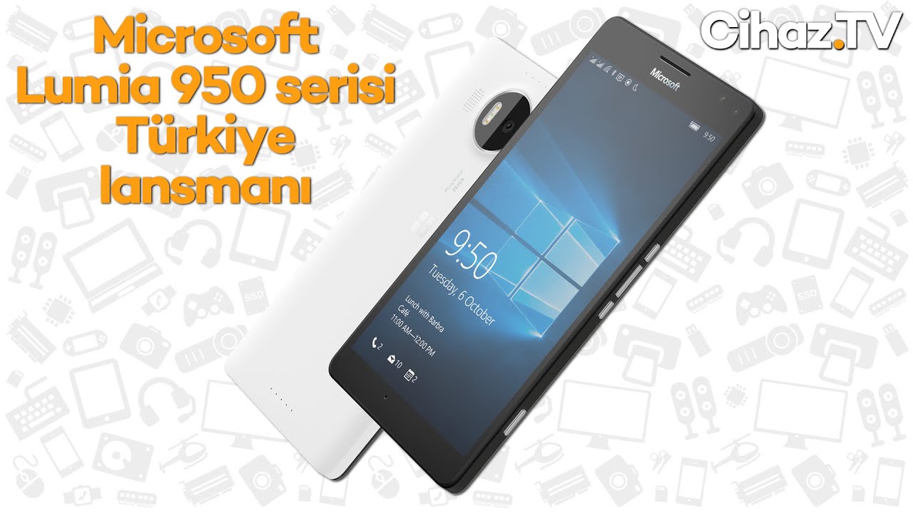 Microsoft Lumia 950 XL ve Lumia 950 Türkiye lansmanı