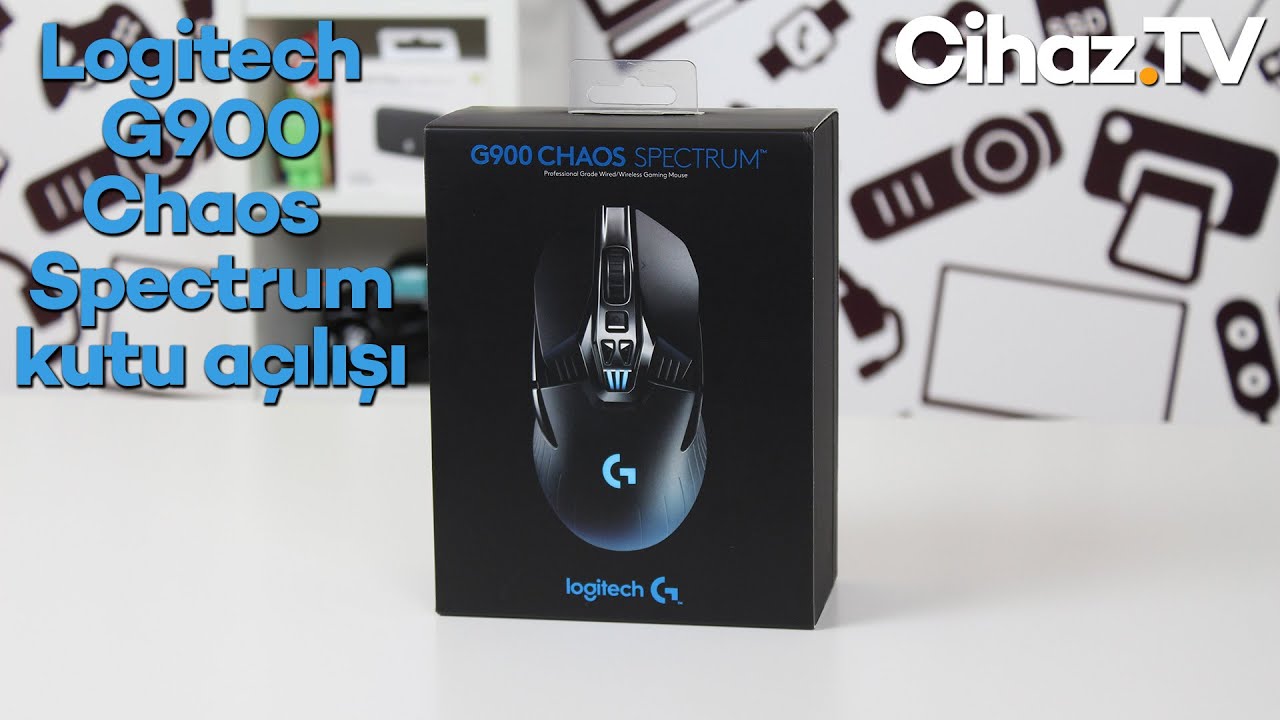 Logitech G900 Chaos Spectrum kutu açılışı (Video)