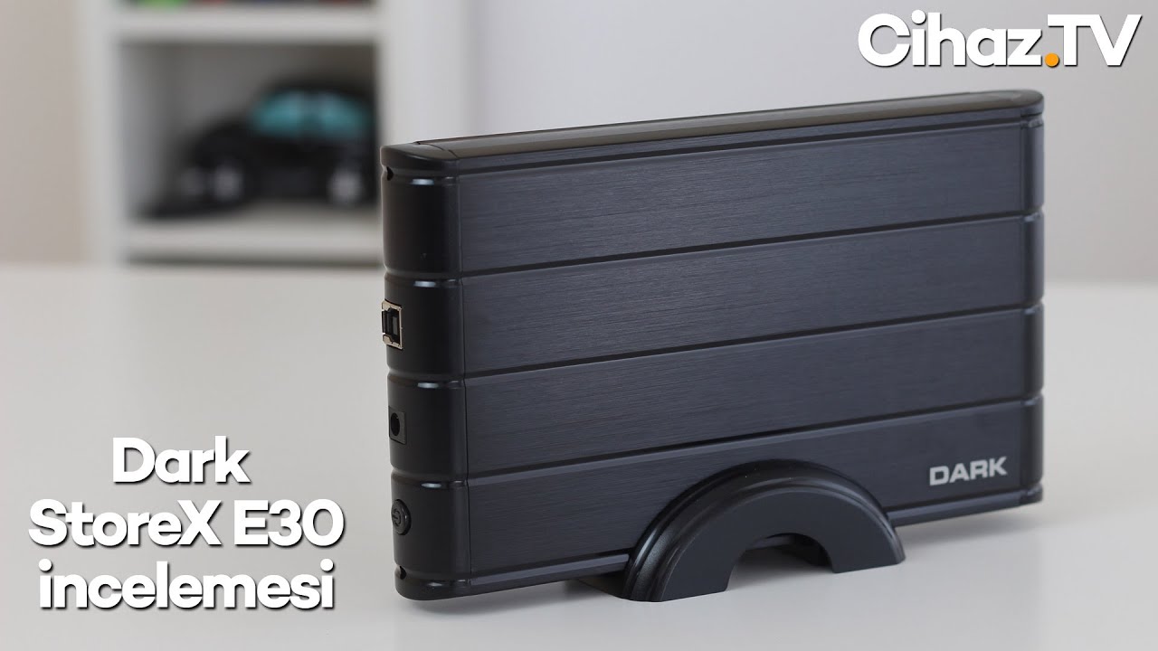 Dark StoreX E30 HDD kutusu incelemesi (Video)