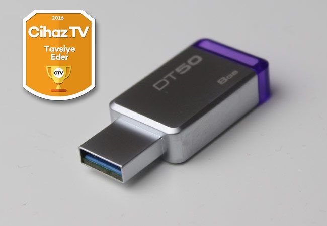 Kingston DataTraveler 50 inceleme dosyamız hazır. USB 3.1 Gen 1 arayüzüne sahip flaş belleğin özellikleri, performansı ve fiyatı sizlerle - CihazTV