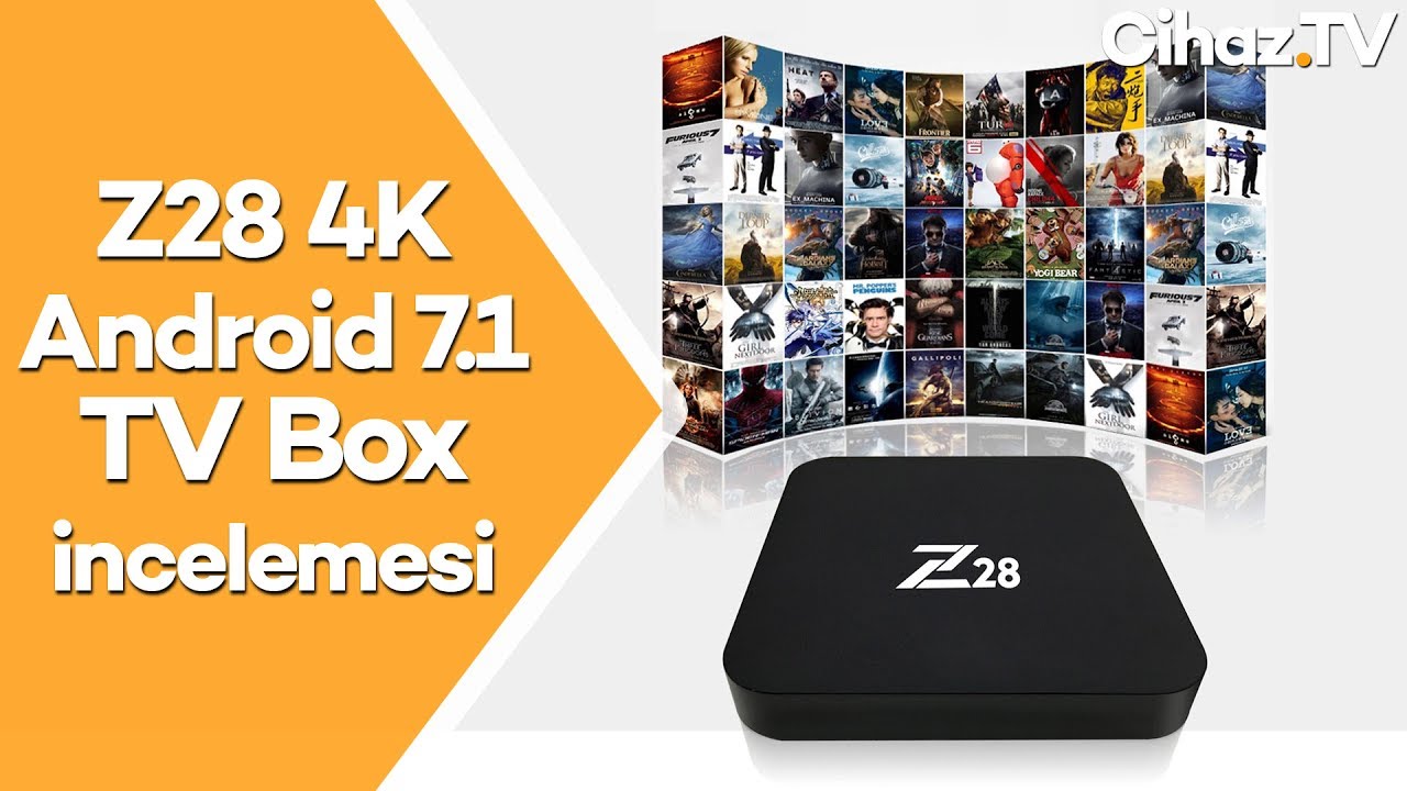 Z28 TV Box inceleme – Android 7.1 4K HDR TV kutusu