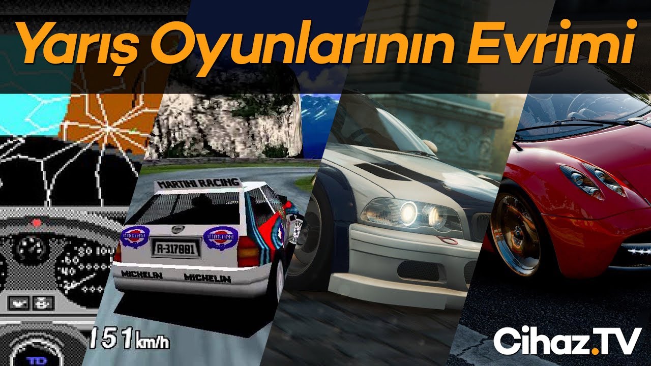 Yarış oyunlarının evrimi (Video)