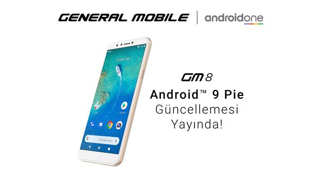 GM 8'e Android 9 Pie Güncellemesi