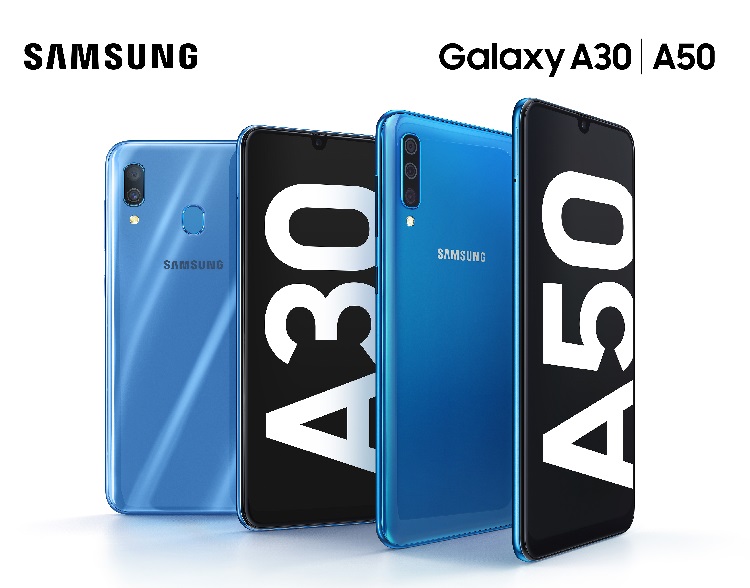 Samsung Galaxy A50 ve A30