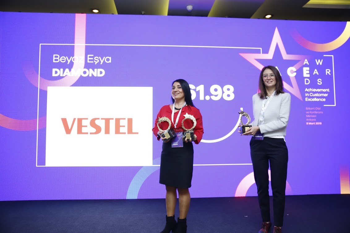 Vestel müşteri memnuniyetinde 6 yıldır birinci