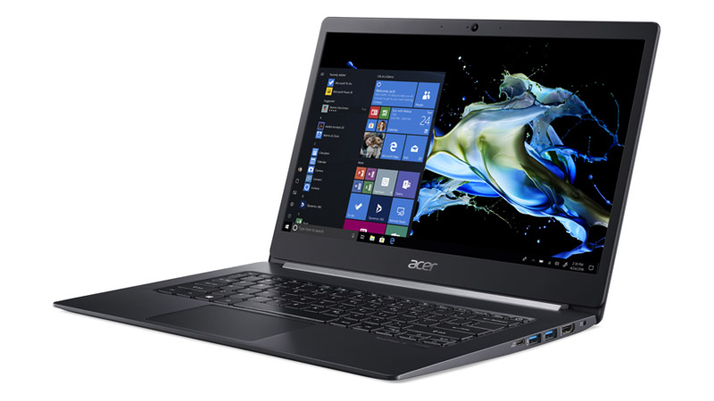 Acer TravelMate X514-51 hafif ve ince dizüstü bilgisayar piyasada