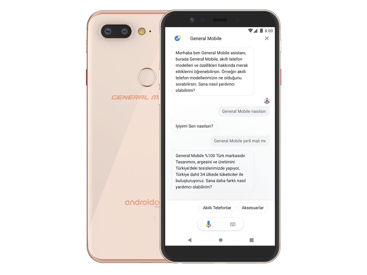 General Mobile Yapay Zekalı Asistanını Duyurdu