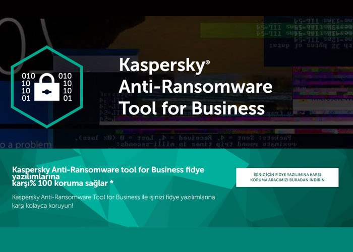 Kaspersky Anti-Ransomware Tool for Business yenilendi