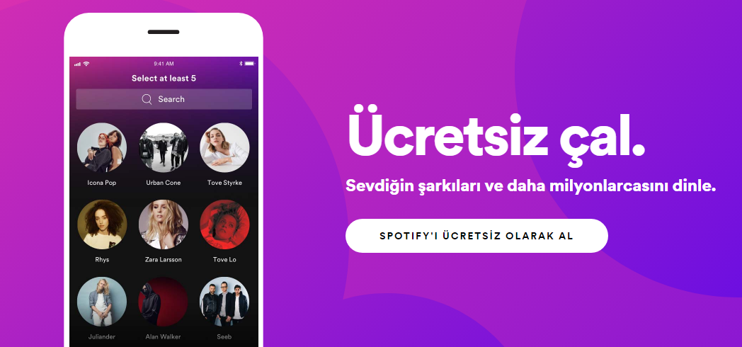 Ücretsiz Spotify’i daha etkin kullanmak için ipuçları