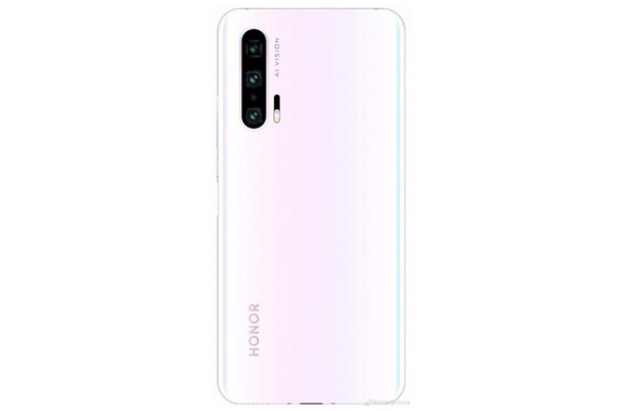 Honor 20 Pro Beyaz Renkli Modeliyle Sızdırıldı