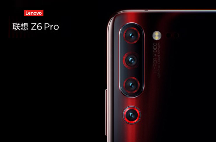 Lenovo Z6 Pro Dört Arka Kamera ile Piyasaya Çıkacak