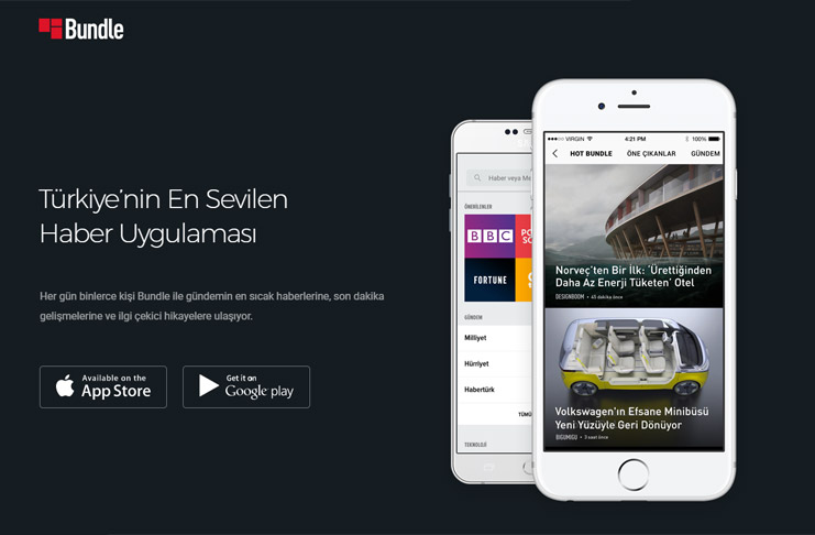 Türkiye’nin En Sevilen Haber Uygulaması Bundle Yenilendi