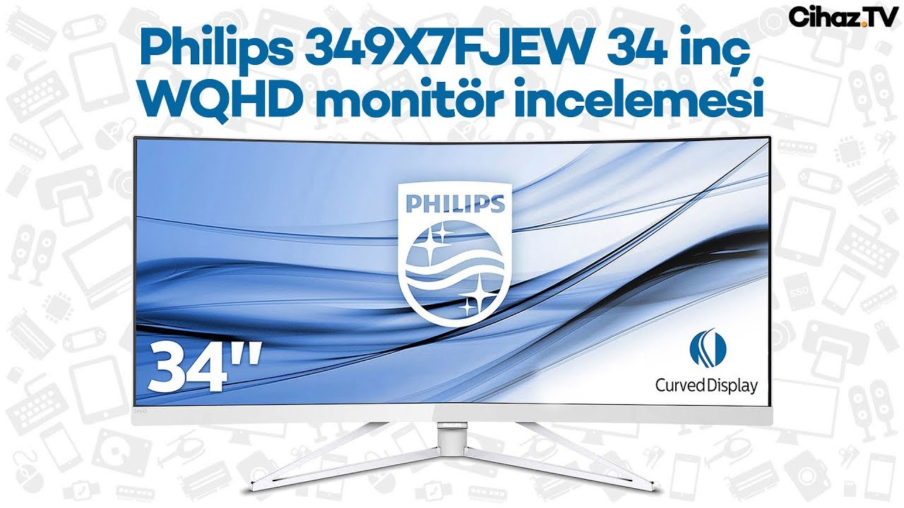 Philips 349X7FJEW inceleme – 34 inç ultra geniş WQHD kavisli monitör!