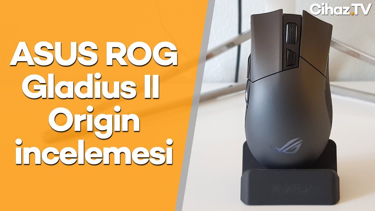 ASUS ROG Gladius II Origin inceleme – Uzun ömürlü oyuncu faresi