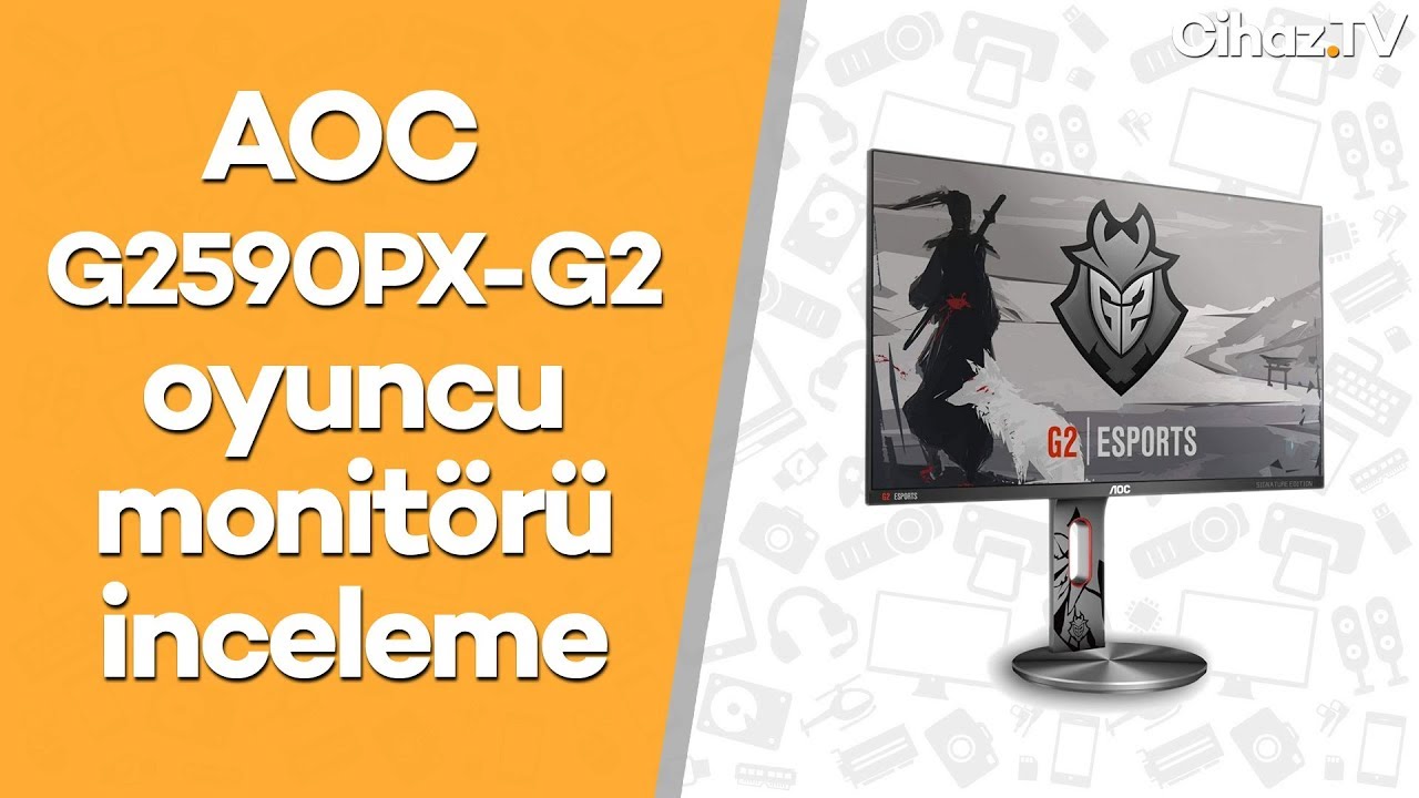 AOC G2590PX-G2 inceleme – 1ms 144hz FreeSync oyuncu monitörü