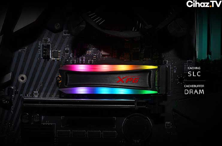 XPG SPECTRIX S40G RGB SSD Şimdi Stoklarda