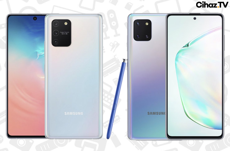 Galaxy S10 Lite ve Galaxy Note 10 Lite Resmi Olarak Tanıtıldı