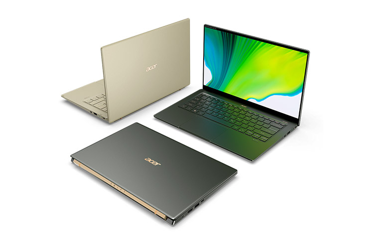 11. Nesil Intel Core İşlemcili Acer Swift 3 ve Swift 5 Modelleri Tanıtıldı