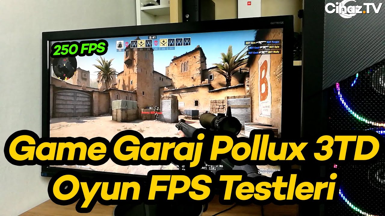 Game Garaj Pollux 3TD Oyun Testleri – 4000 TL Hazır Sistem (Video)