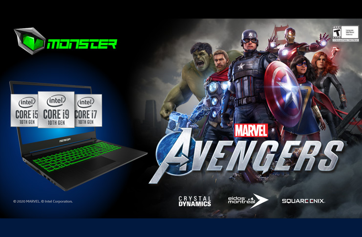 Monster Notebook’tan Marvel’s Avengers sürprizi