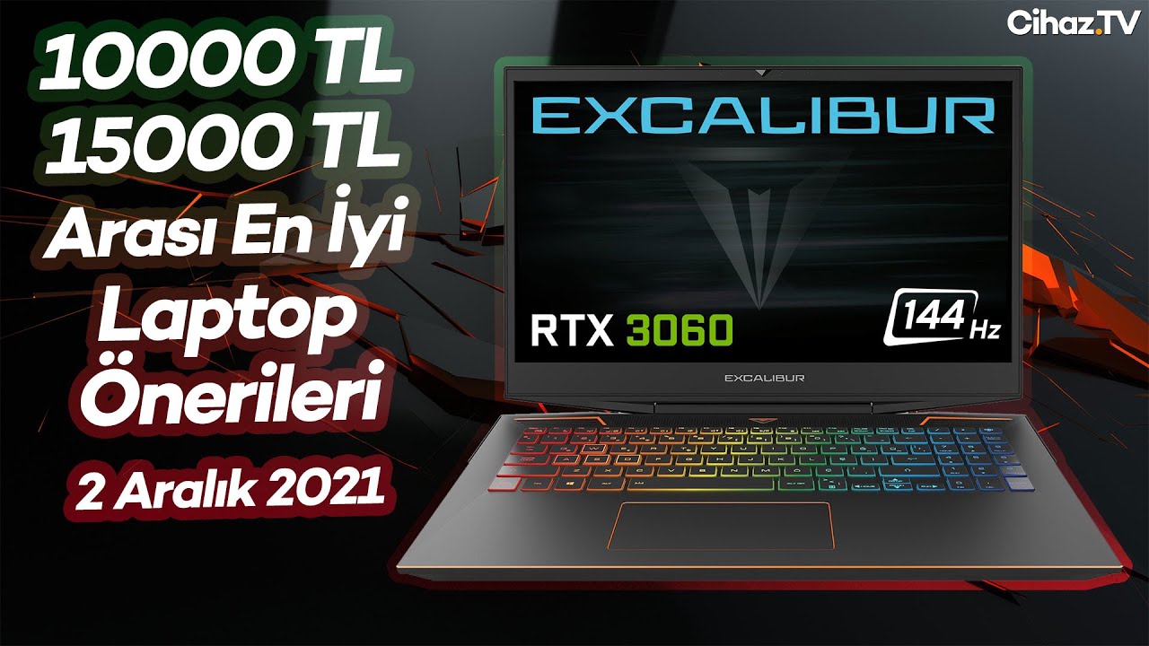 10000 TL 15000 TL Arası Laptop Önerileri – 2 Aralık 2021 – Dolar 13,5 TL (Video)