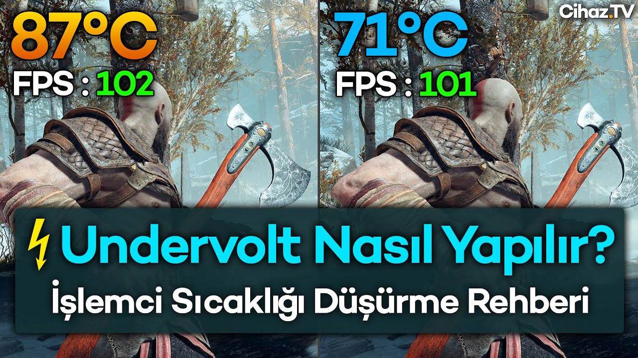 Undervolt Nasıl Yapılır? İşlemci Sıcaklığı Düşürme Rehberi (Video)