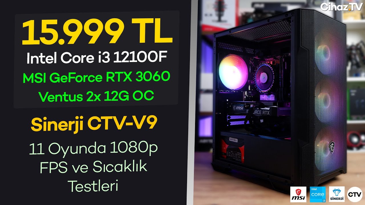 15.999 TL Hazır Sistem Sinerji CTV-V9 incelemesi (Video)