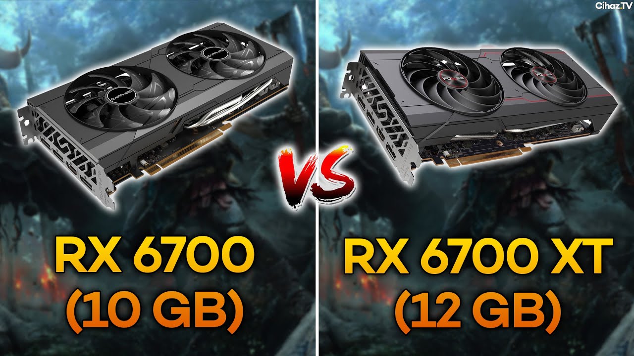 RX 6700 vs RX 6700 XT 1080p Ultra FPS Kıyaslaması (Video)