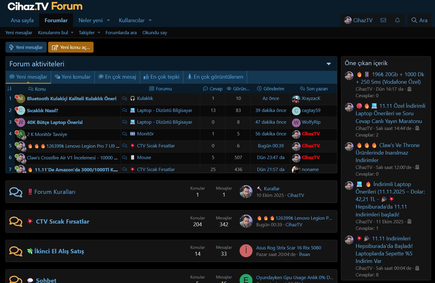 CihazTV Forum Açıldı!